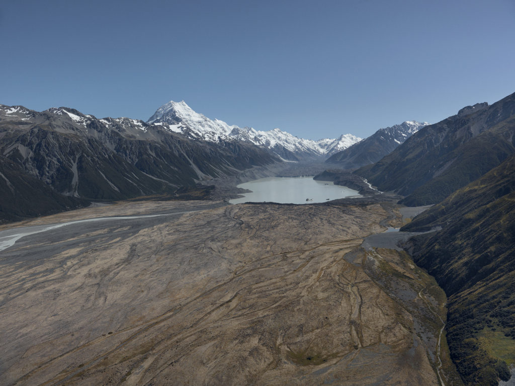 Tasman Glacier by Klaus Thymann