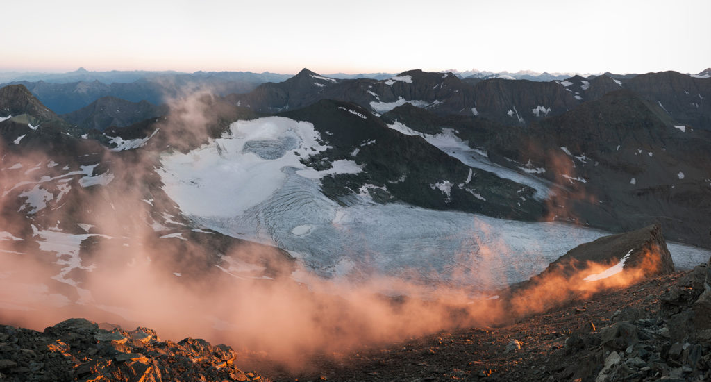 Glacier du Baounet, France, 2015 by Scott Conarroe