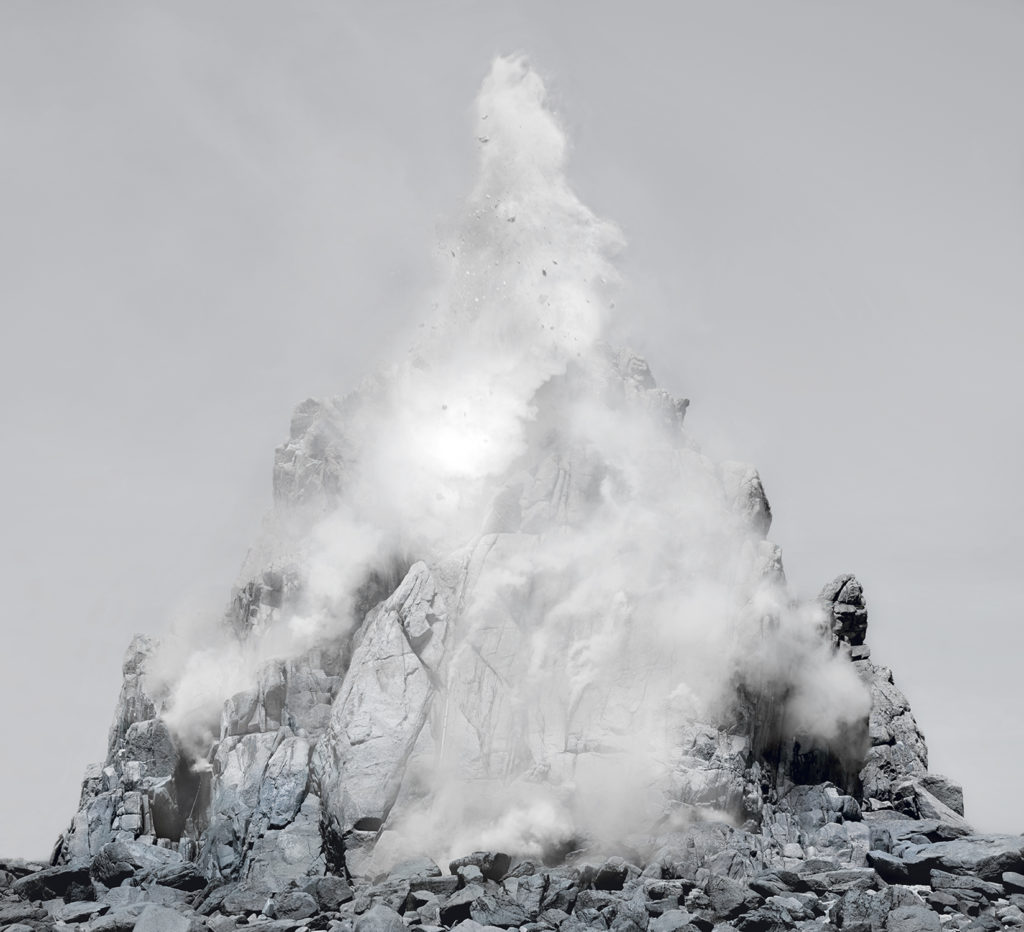 Tectonic, Lightjet Print, 168 x 185 cm, 2015 © Noemie Goudal